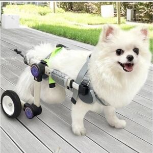 Pet Mobility Support Wheelchair - Gray